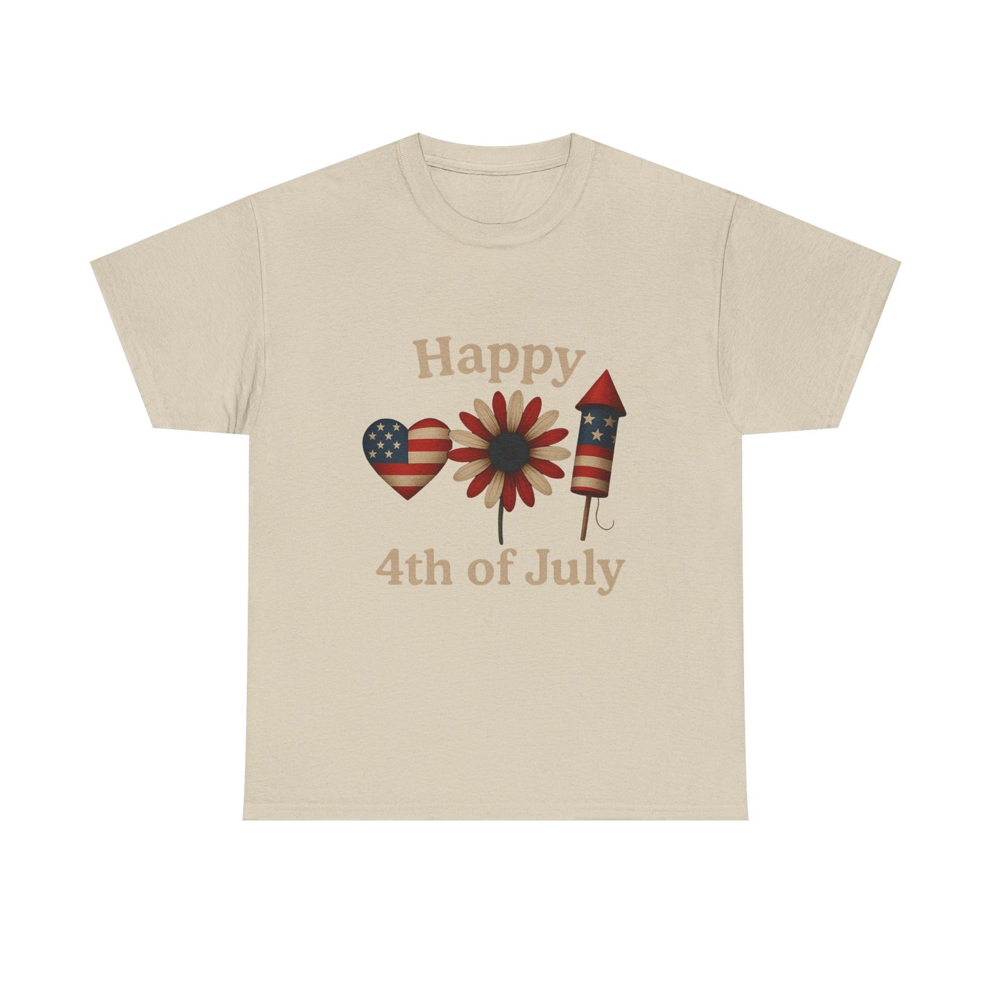 Happy 4th of July Patriotic Tee