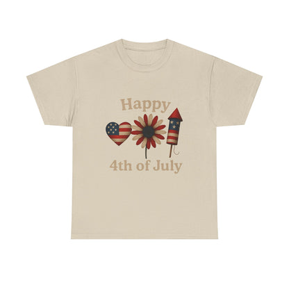 Happy 4th of July Patriotic Tee