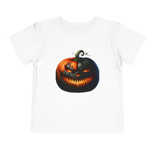 Spooky Jack-o'-Lantern Toddler Halloween Tee