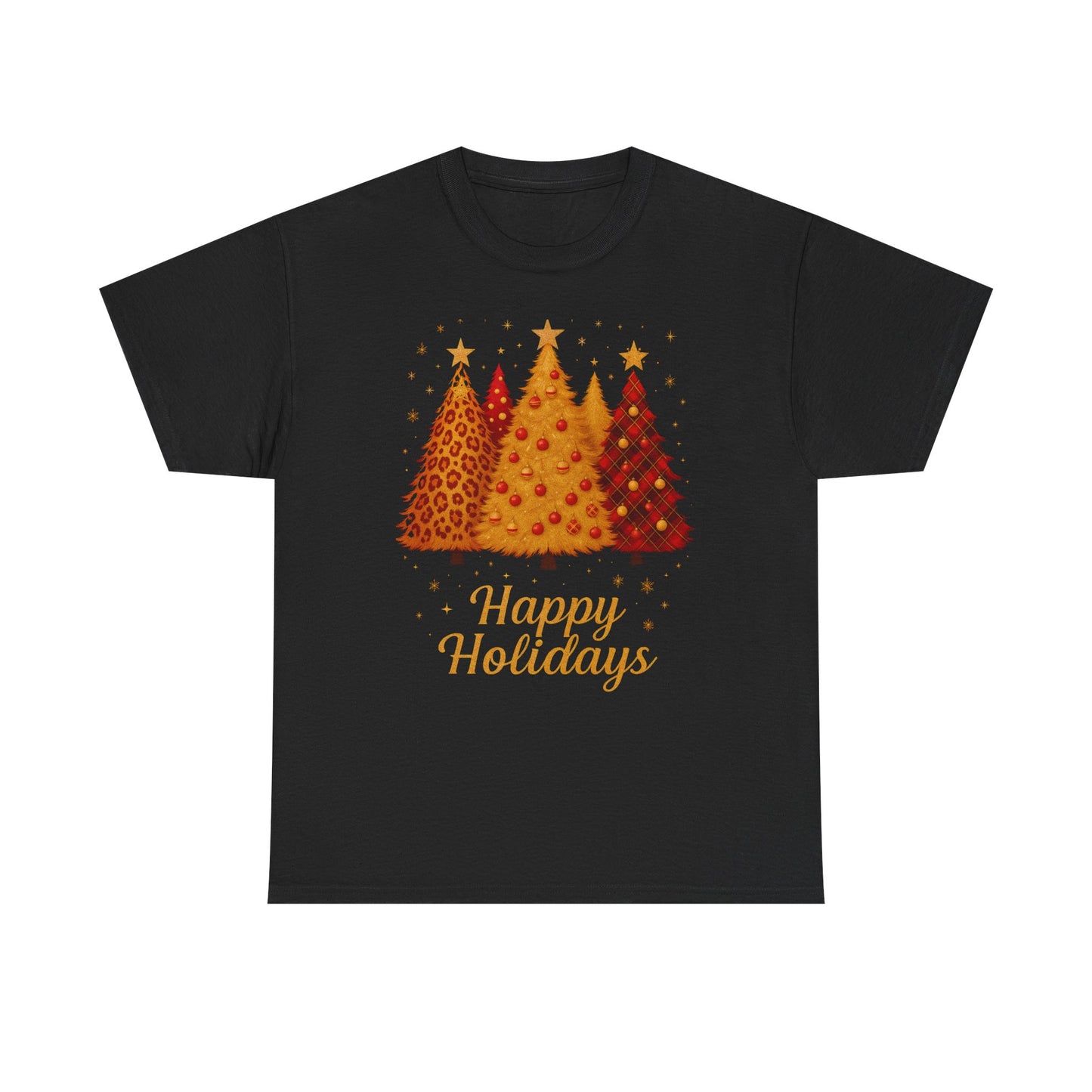 Happy Holidays Christmas Trees Tee