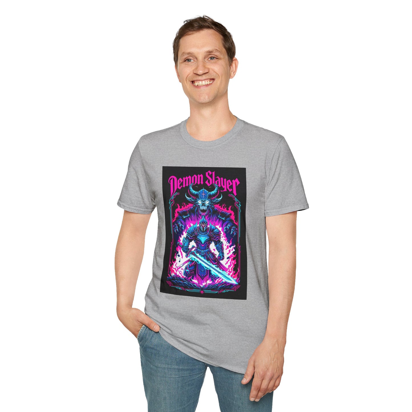 Demon Slayer Unisex T-Shirt, Anime Tee, Gift for Fans, Graphic Shirt, Casual Wear, Unique Collectible