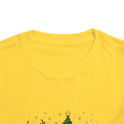 Christmas Basics Toddler Tee - Festive Holiday Fun