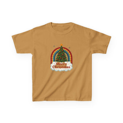 Merry Christmas Dinosaur Tee - Kids Holiday Shirt