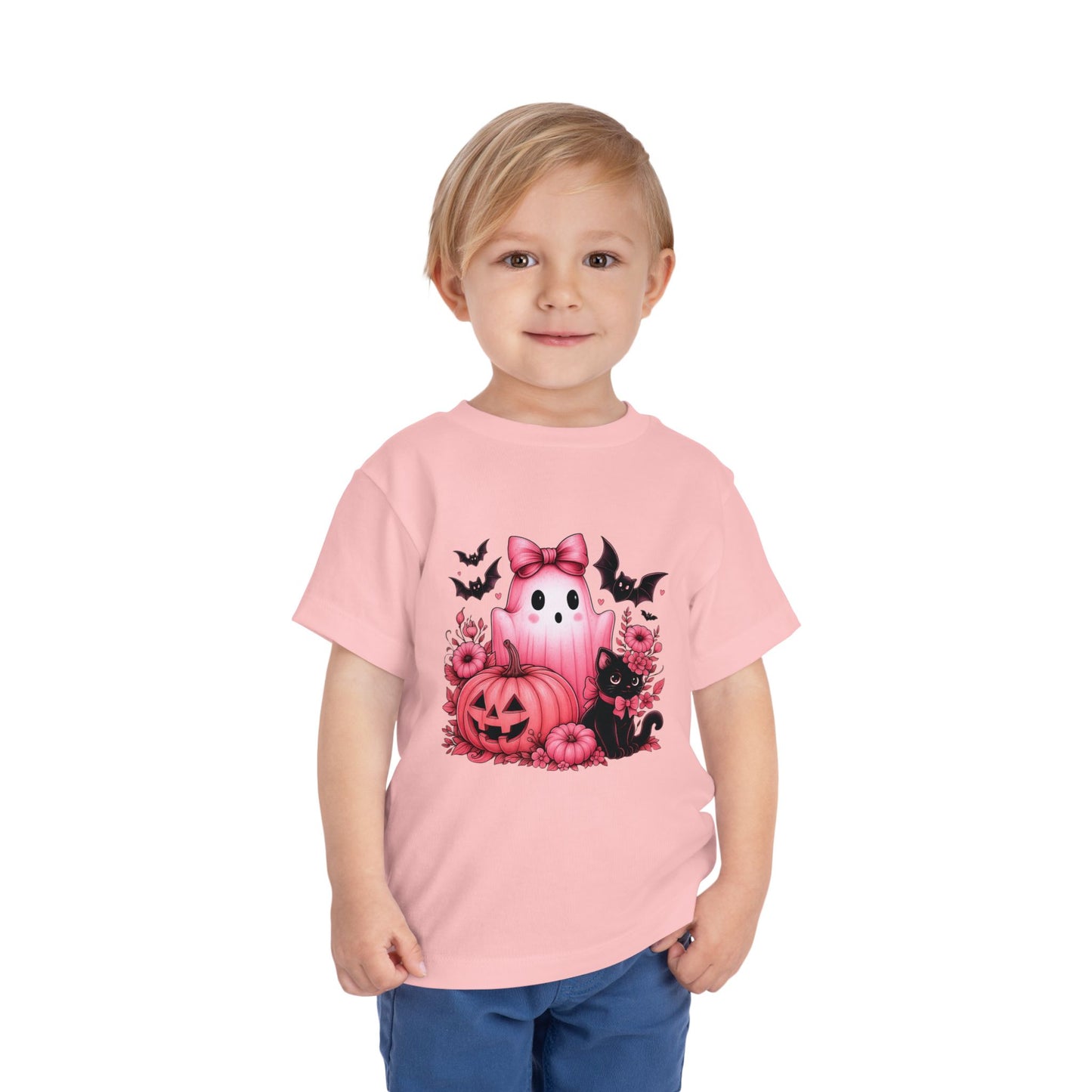 Toddler Spooky Ghost Halloween Tee