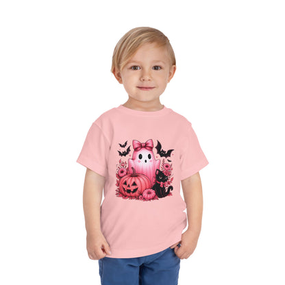 Toddler Spooky Ghost Halloween Tee