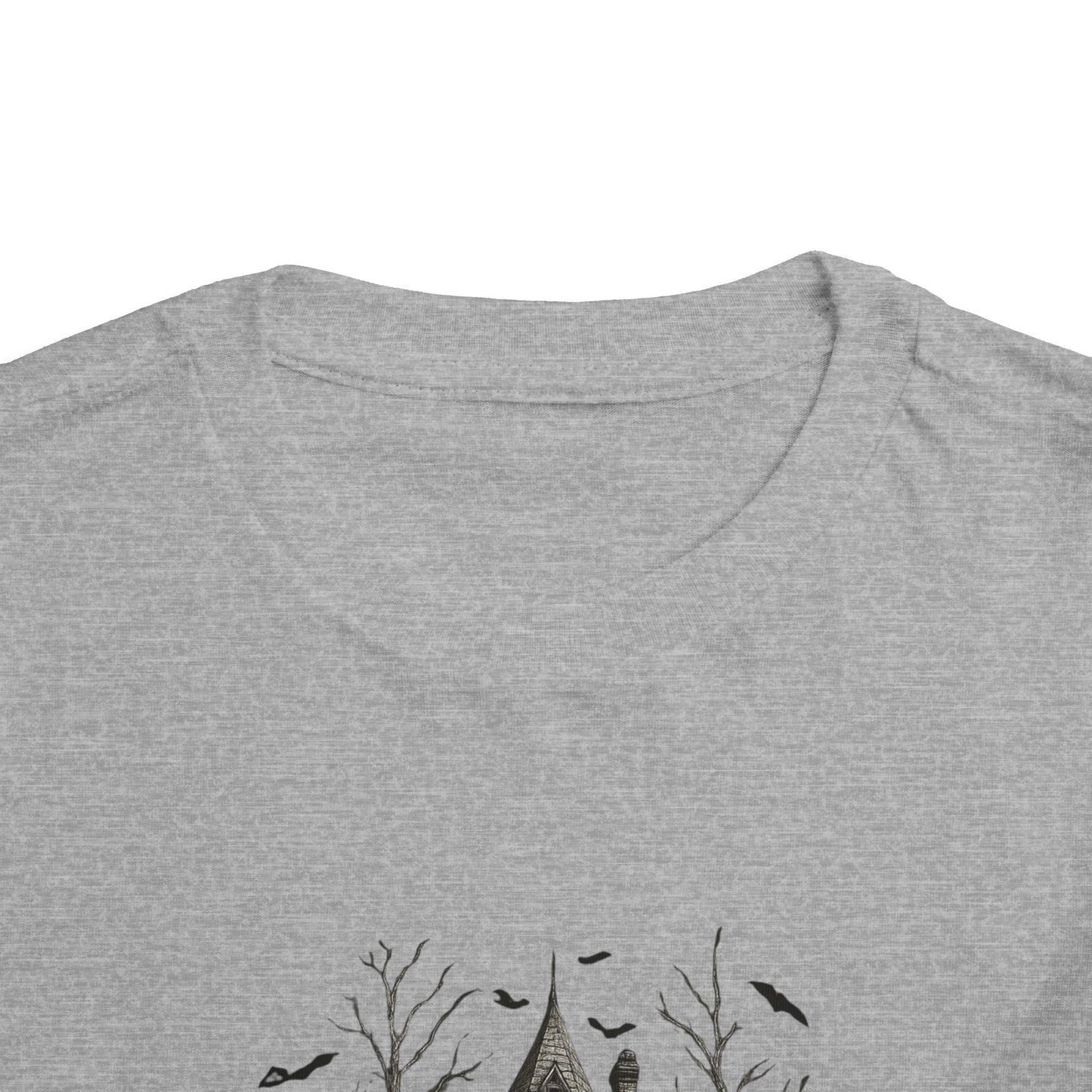 Spooky Halloween House Toddler Christmas Tee