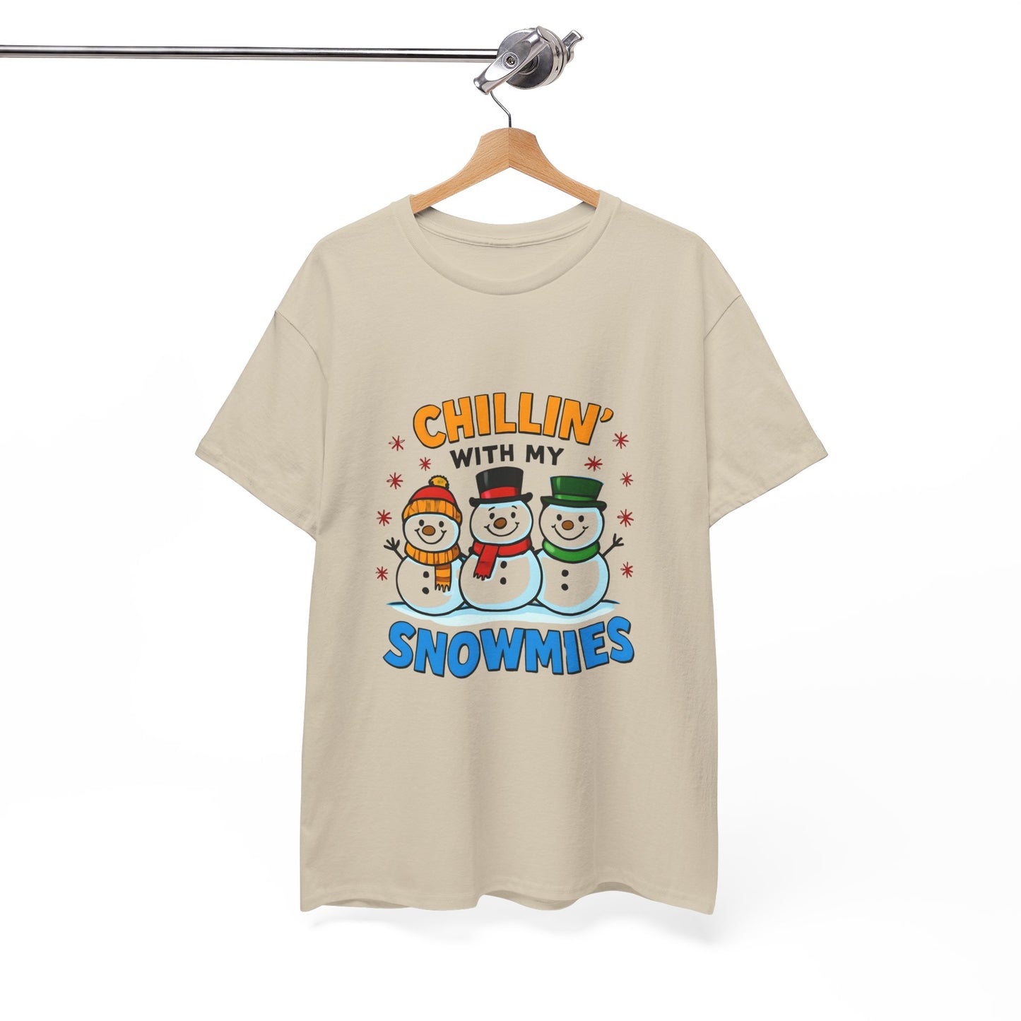 Chillin' With My Snowmies - Cancer Awareness Tee