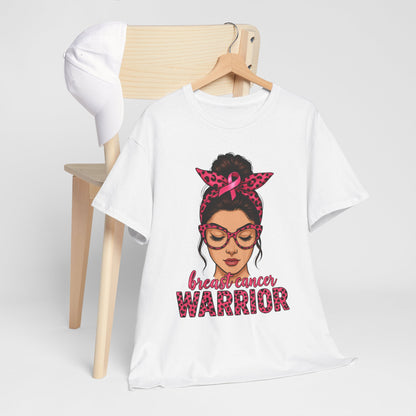 Breast Cancer Warrior Tee - Pink Ribbon Support
