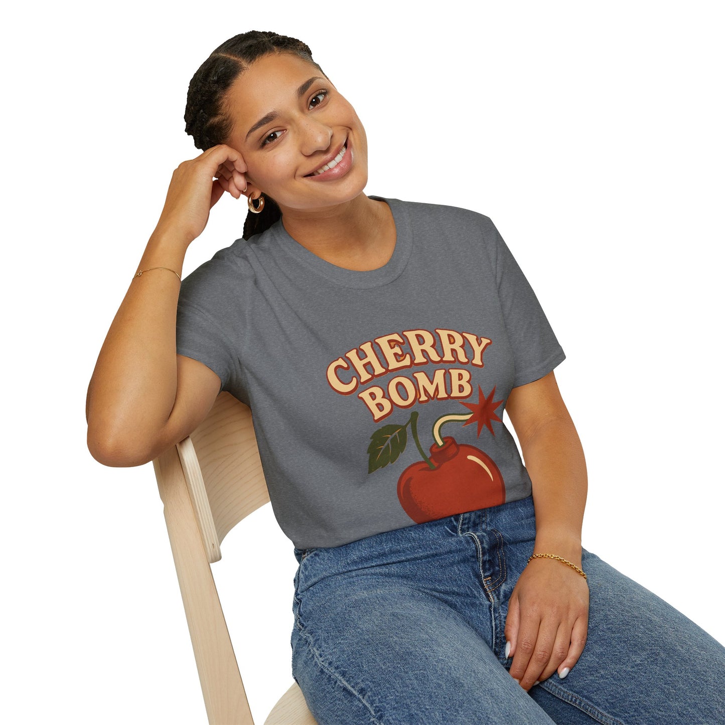Cherry Bomb Soft Style T-Shirt for Women