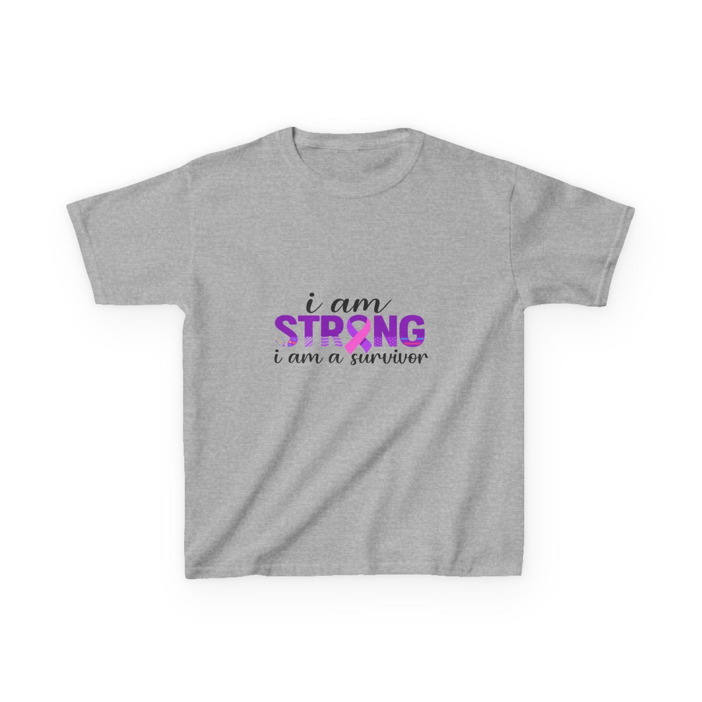 Strong Survivor Dinosaur Tee - Christmas Gift for Kids