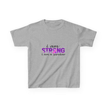 Strong Survivor Dinosaur Tee - Christmas Gift for Kids
