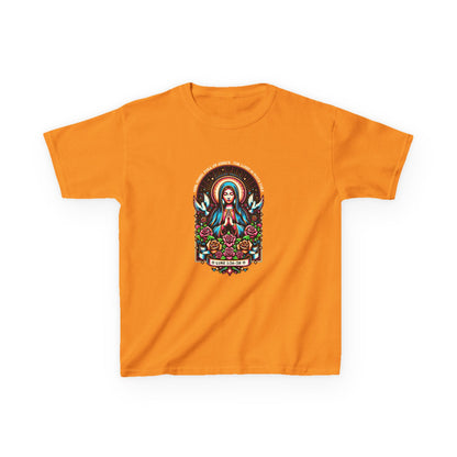 Virgin Mary Graphic Tee - Christmas Kids Shirt