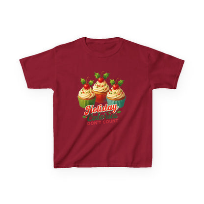 Holiday Cupcake Dino Tee - Christmas Fun!