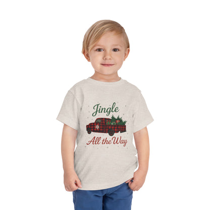 Jingle All the Way Toddler Christmas Tee