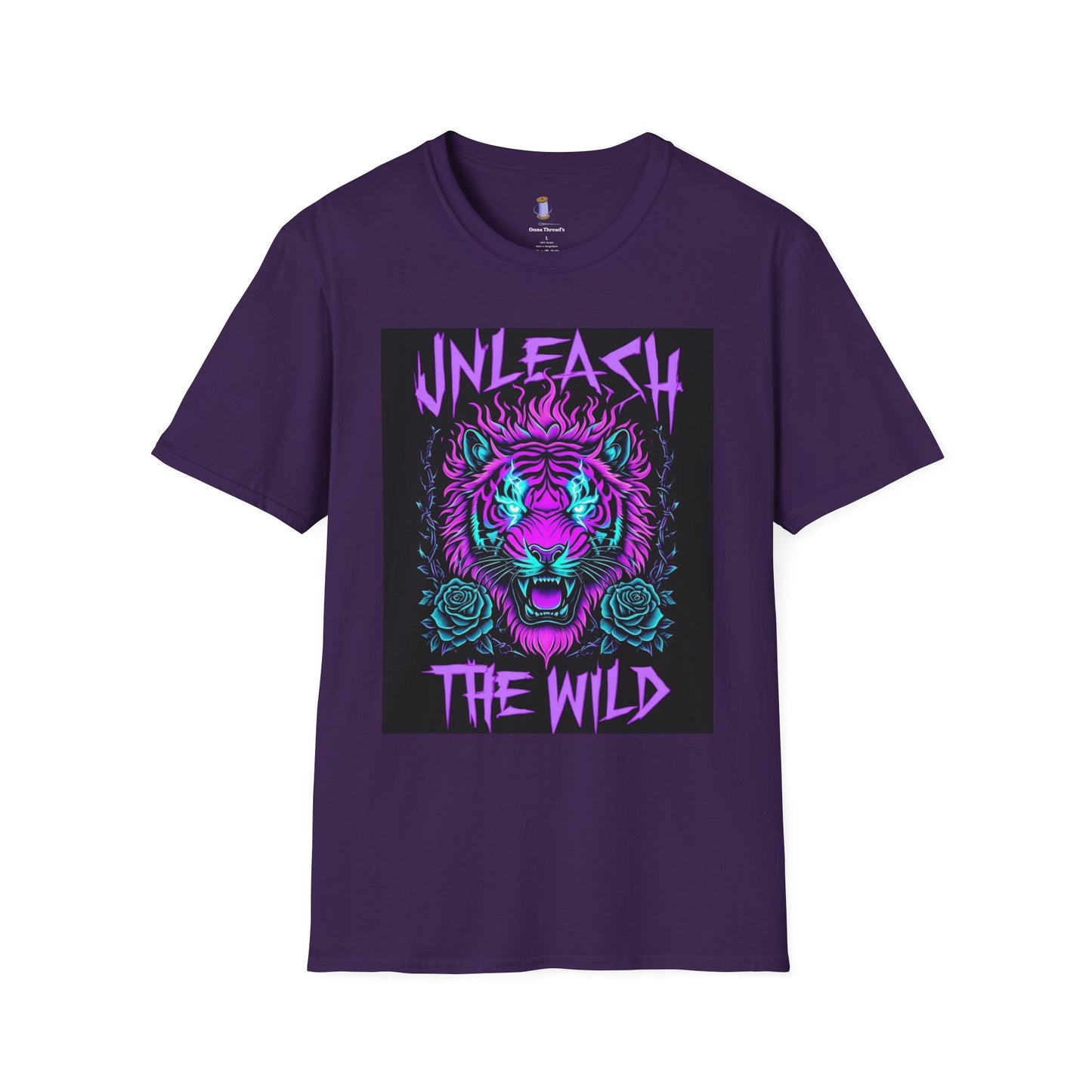 Unleash the Wild Graphic Tee | Cool Graphic Shirt, Unisex T-Shirt, Animal Lover Gift, Nature-Inspired Fashion, Festival Wear