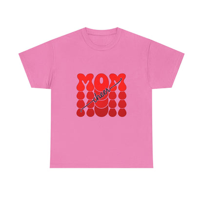Retro Mom Cheer Tee – Bold Support & Spirit Shirt