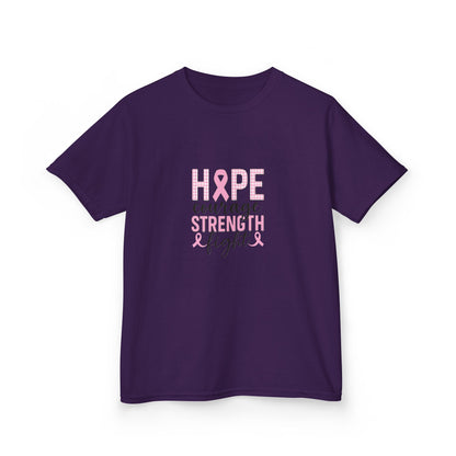 Hope, Strength & Courage Dinosaur Christmas Tee