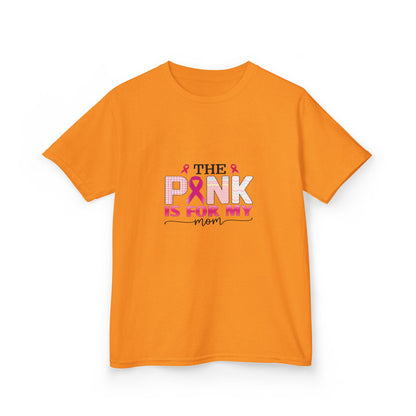Pink Ribbon Mom Dinosaur Tee - Breast Cancer Awareness