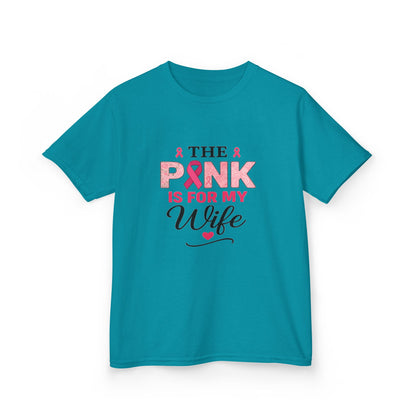 Pink Ribbon Wife Support Tee - Breast Cancer Awareness