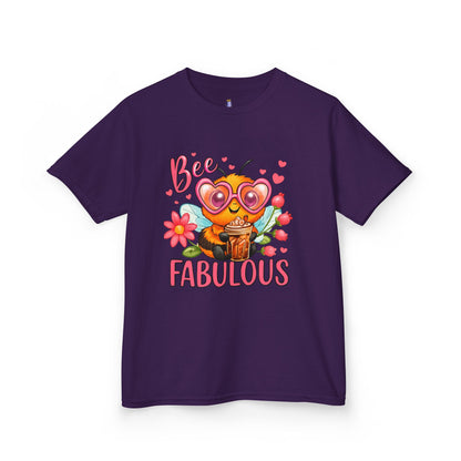 Bee Fabulous Kids Tee | Cute Kids T-Shirt, Birthday Gift, Summer Wear, Flower Lover Tee, Kids Fashion