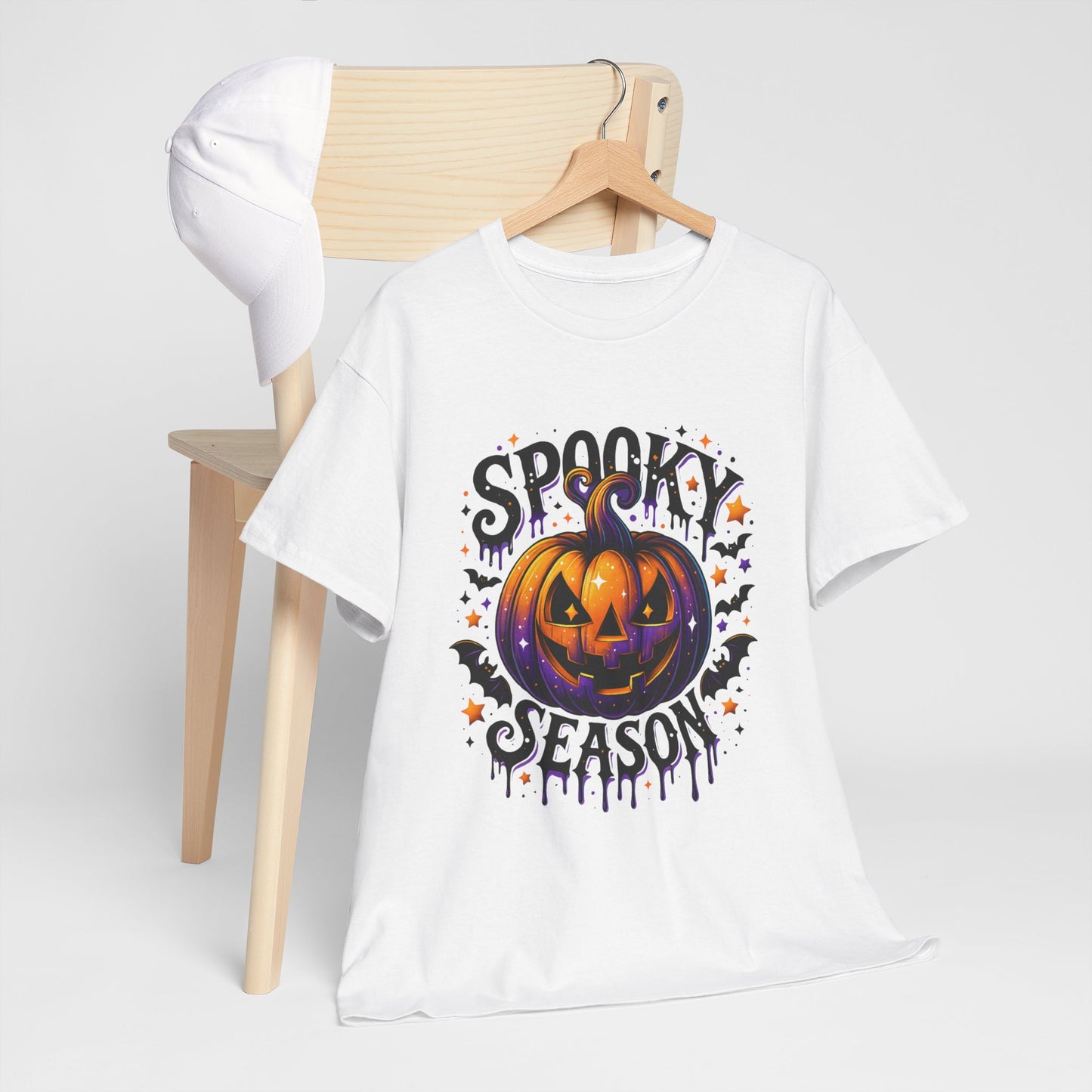 Spooky Season Jack O Lantern Halloween Tee