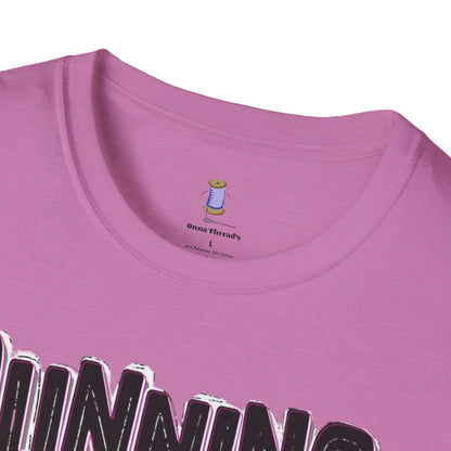 Running on a Prayer T-Shirt, Unisex Graphic Tee, Fun Casual Wear, Gift for Friends, Everyday Style, Faith-Inspired Apparel