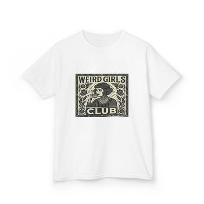 Weird Girls Club Tea Party Tee - Retro Graphic
