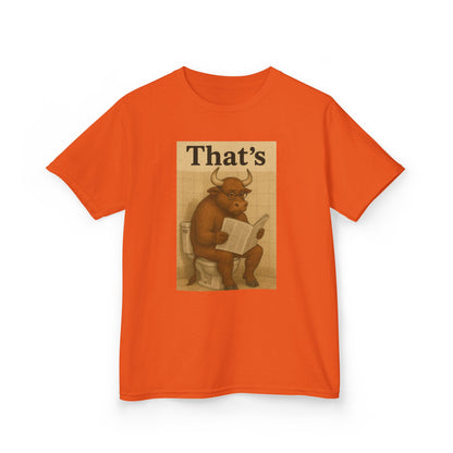 Bull Market Bathroom Break - Funny Kids Tee