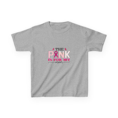 Pink Ribbon Mom Dinosaur Tee - Breast Cancer Awareness