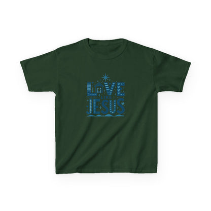Love Like Jesus Christmas Dinosaur Tee