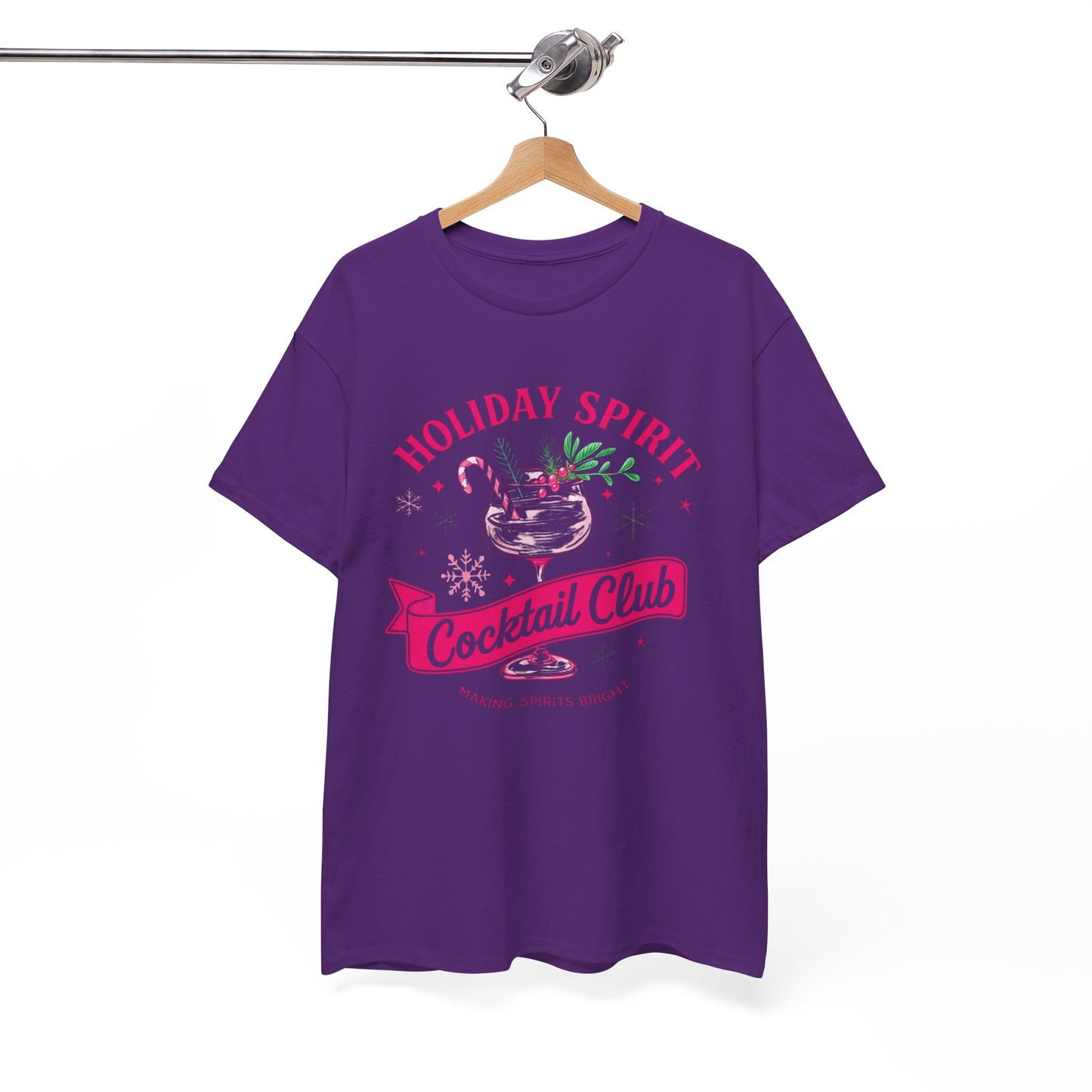Holiday Spirit Cocktail Club Tee