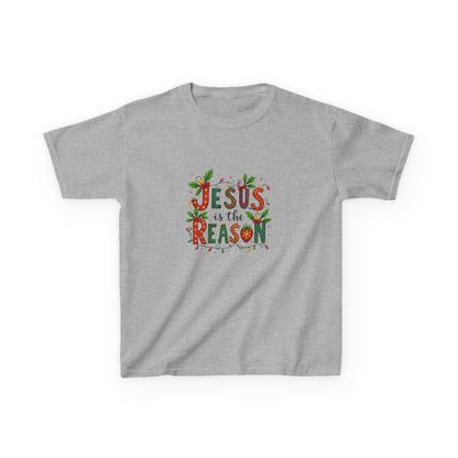 Jesus is the Reason Dino Christmas Kids Tee