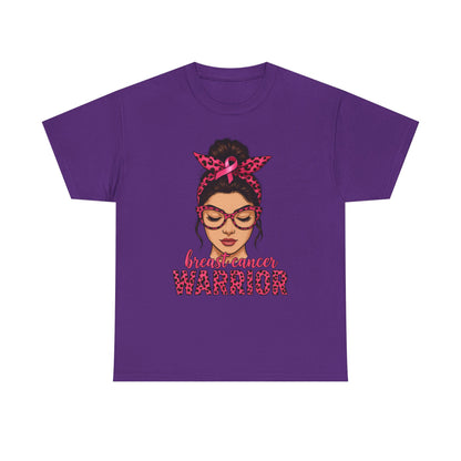 Breast Cancer Warrior Tee - Pink Ribbon Support