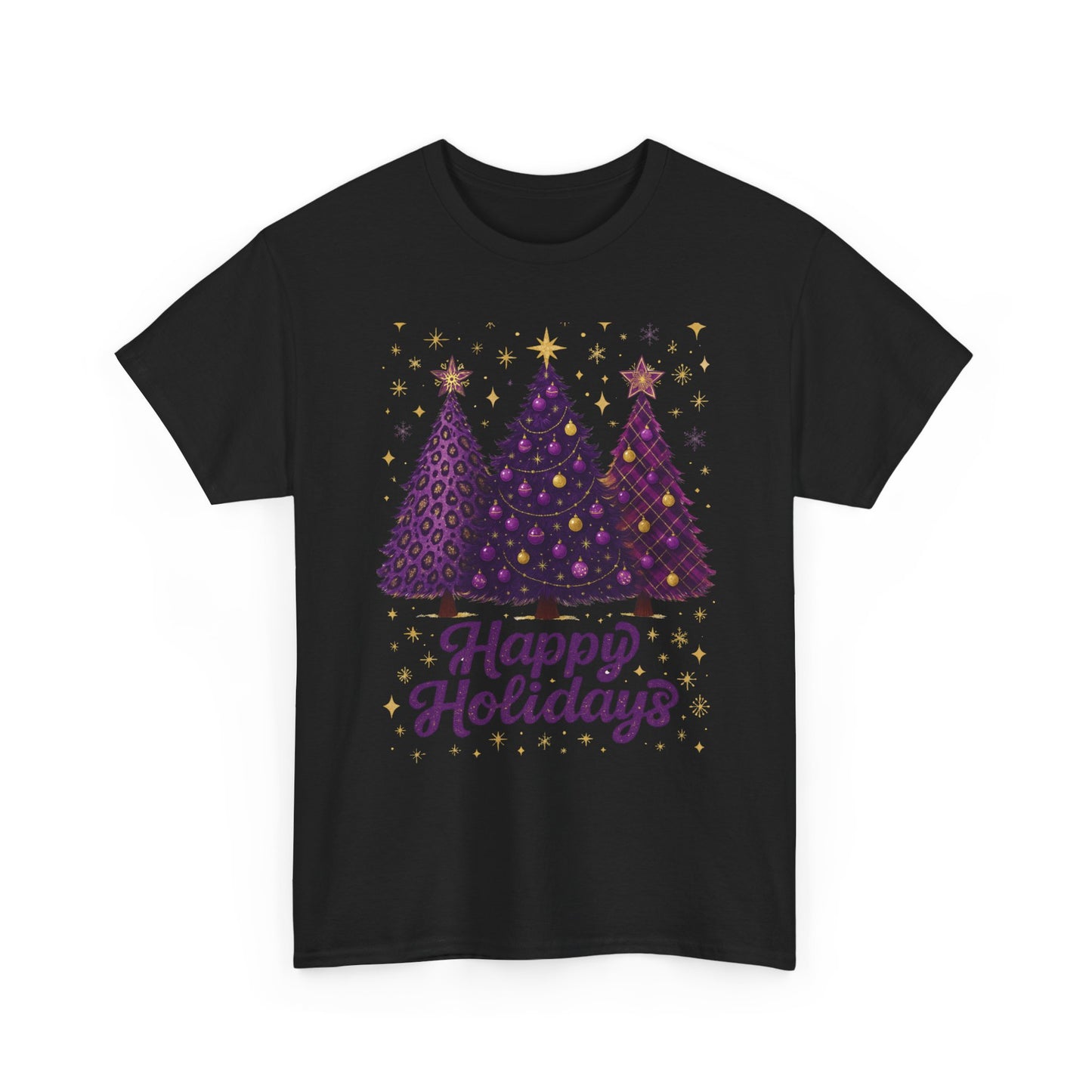 Christmas Tree Unisex Tee - Happy Holidays Design