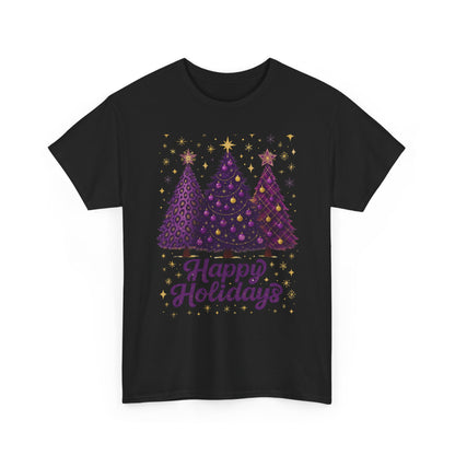 Christmas Tree Unisex Tee - Happy Holidays Design