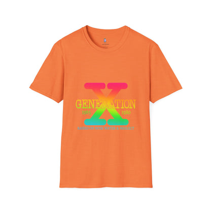 Retro Generation X T-Shirt | Vintage Style Tee, Unisex Gift, Nostalgia Apparel, 80s 90s Fashion, Graphic Tee