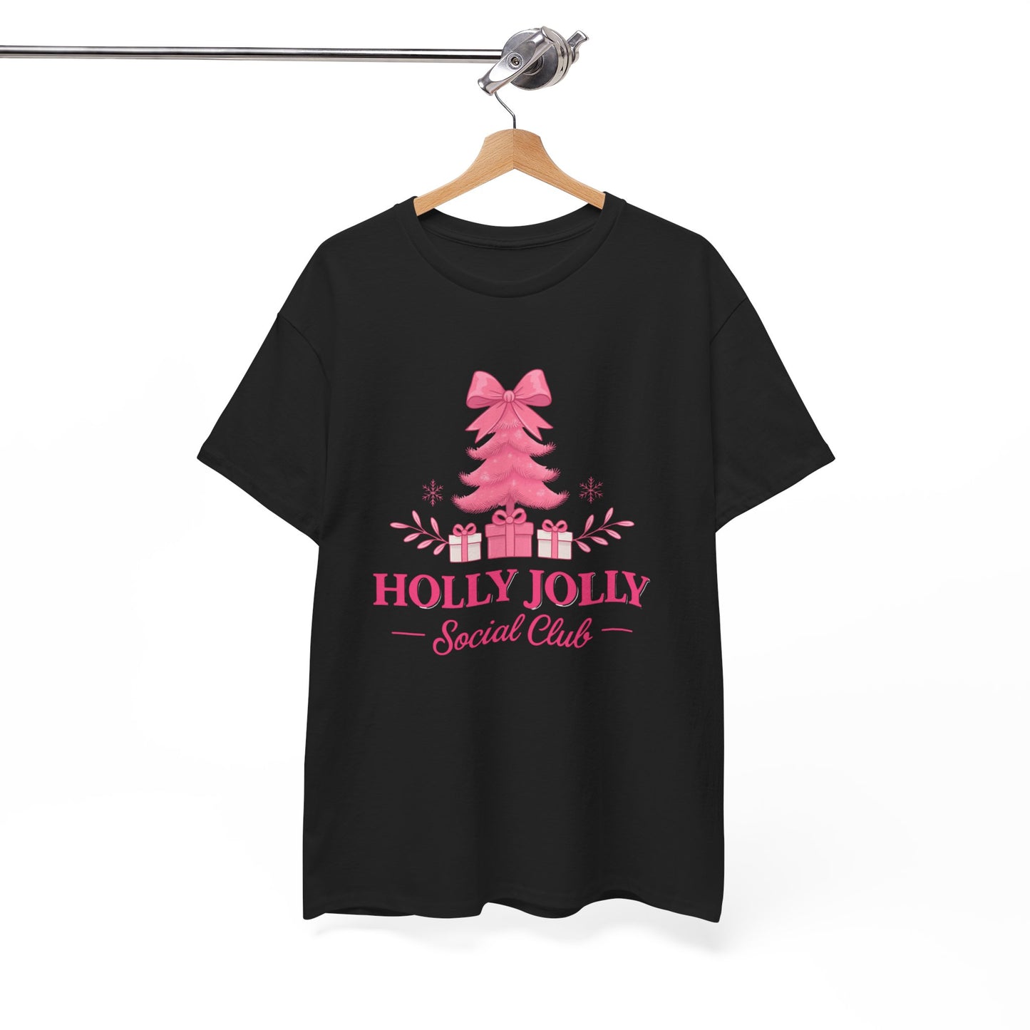Holly Jolly Pink Tree Tee