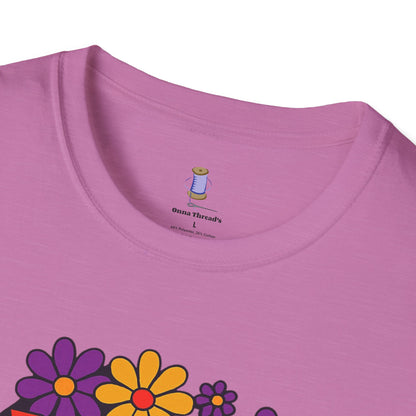 You Grow Girl Floral T-Shirt | Positive Vibes, Empowering Gift, Casual Wear, Spring Fashion, Everyday Comfort