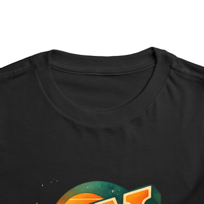Toddler Tee Sunflower Sunset Design