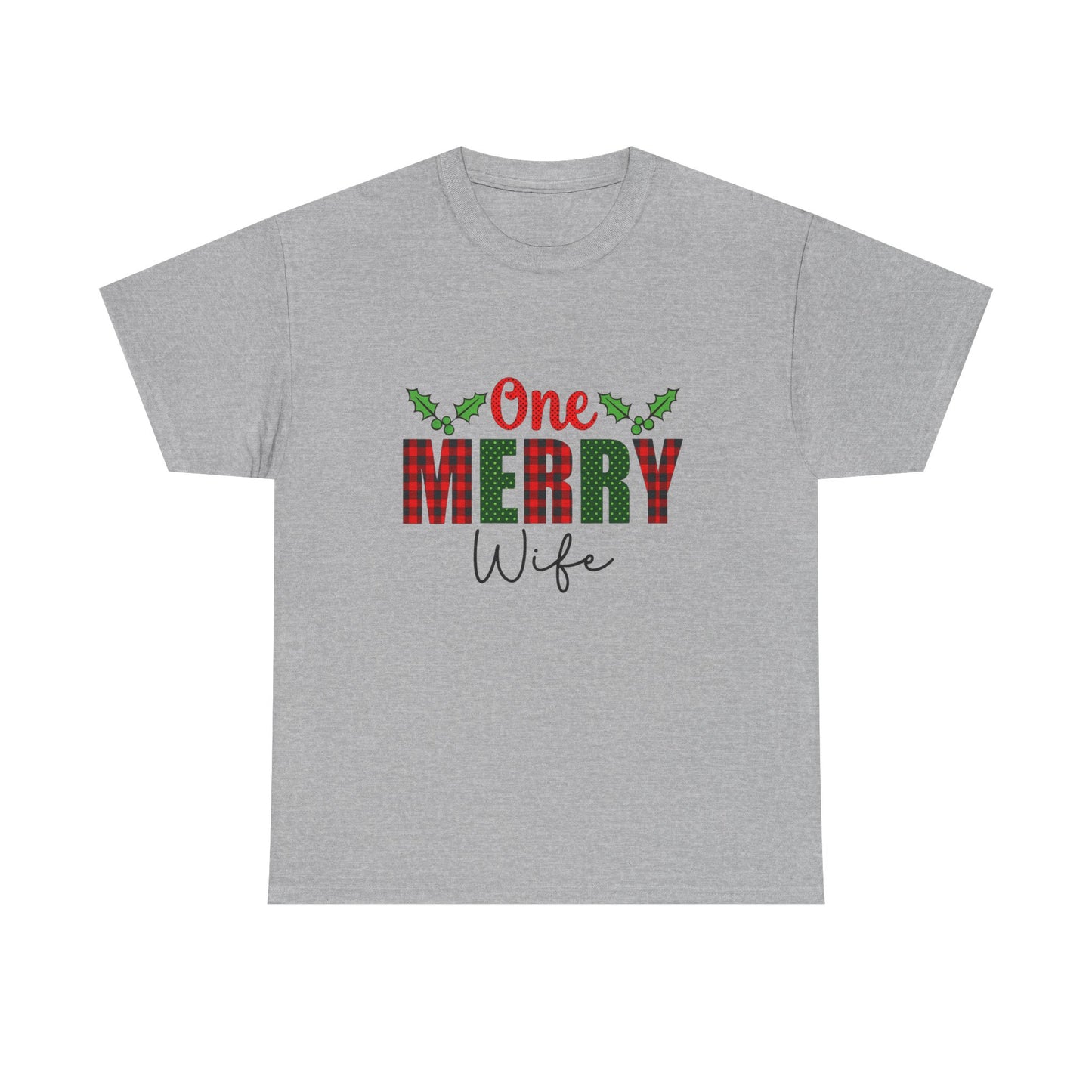 One Merry Wife Christmas Tee