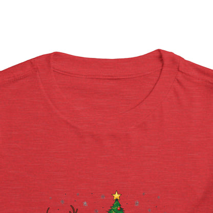Christmas Basics Toddler Tee - Festive Holiday Fun