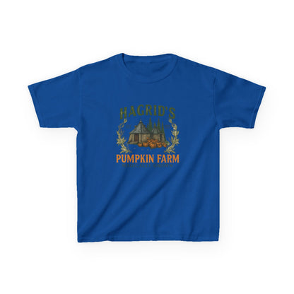 Hagrid's Pumpkin Farm Kids Tee - Christmas Dinosaur