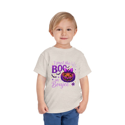 Boo-jee Halloween Toddler Tee
