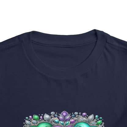 Toddler Tee Live Laugh Love Floral Design