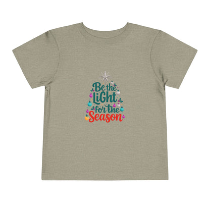 Be the Light Toddler Christmas Tee