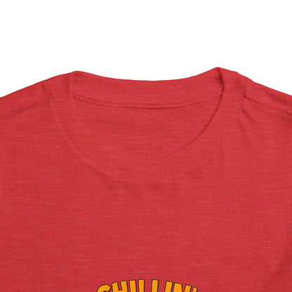 Chillin' with My Snowmies Toddler Christmas Tee