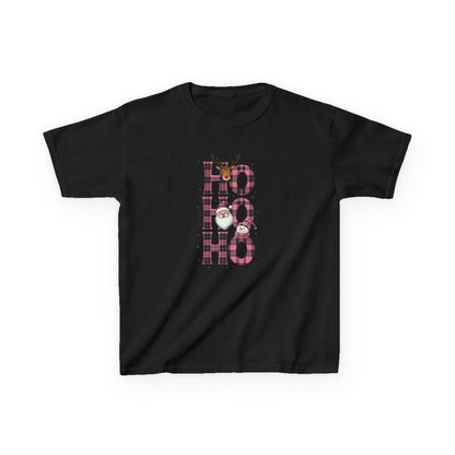 HO HO HO Dinosaur Christmas Kids Tee