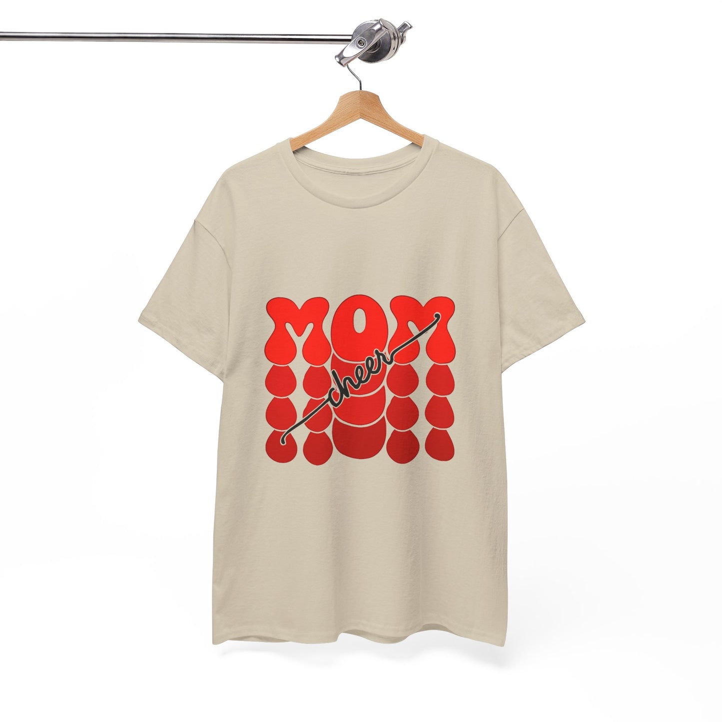 Retro Mom Cheer Tee – Bold Support & Spirit Shirt