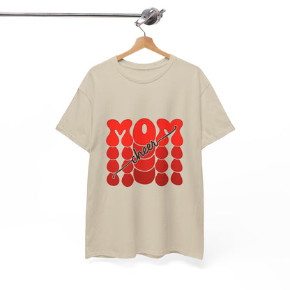Retro Mom Cheer Tee – Bold Support & Spirit Shirt