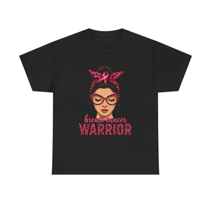 Breast Cancer Warrior Tee - Pink Ribbon Support